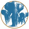 Sticker Eléphants