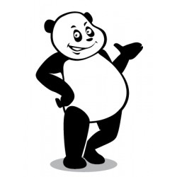 Sticker PANDA 2