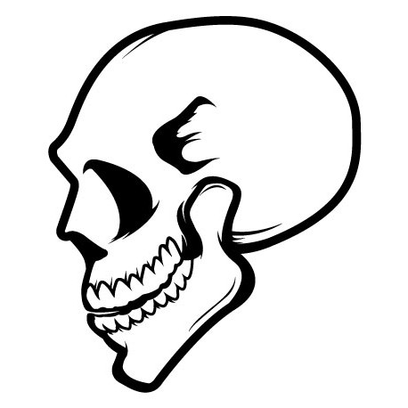 Sticker Skull 1