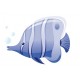 Sticker Poisson Bulles