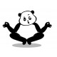 Sticker Panda Zen