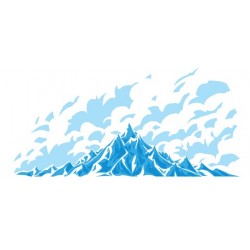 Sticker Montagne