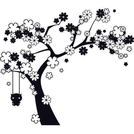 Sticker Cat on a Three