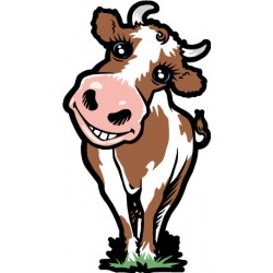 Sticker Vache Caline