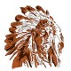 Sticker Indian Chief