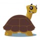 Sticker Tortue de dos