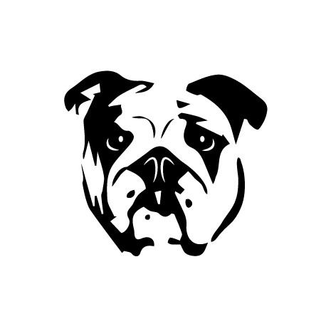 Sticker Bulldog