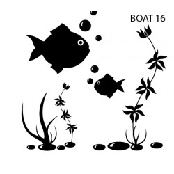 Sticker Boat 16