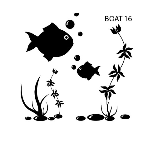 Sticker Boat 16